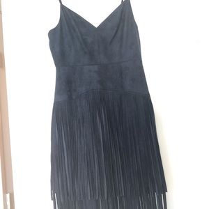 Beautiful Fridge Suede Midi Dress.